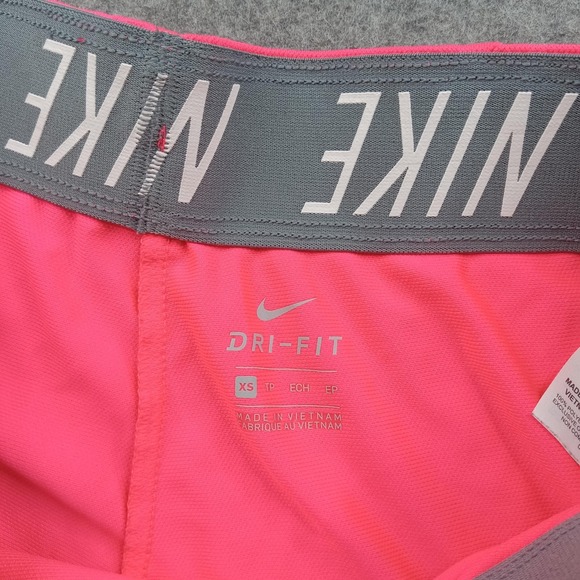Nike Shorts Womens XS Pink Dri-FIT Running Lined Elastic Waist Athletic Training - Picture 6 of 9